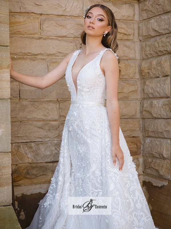Amal Detachable Skirt Wedding Dress