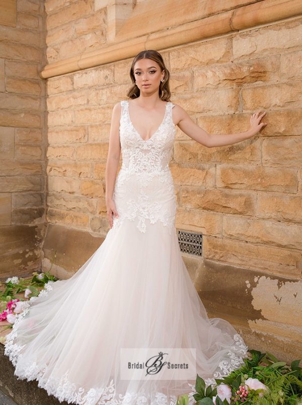 Anabelle Mermaid Style Wedding Dress