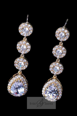 Diana Marie Rose Gold Earrings
