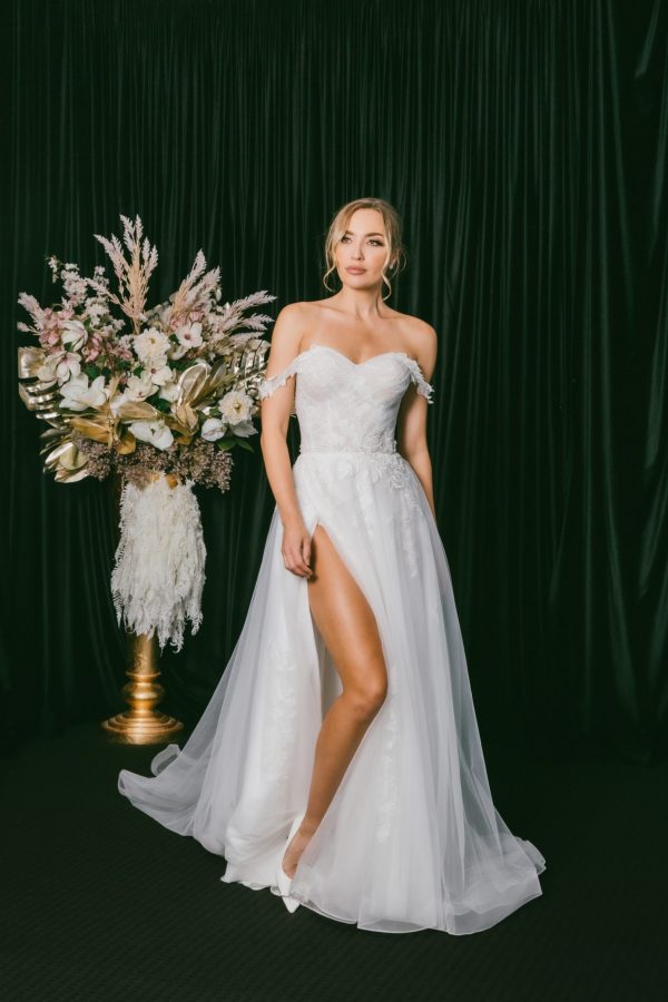 Brigitta A-Line Wedding Dress